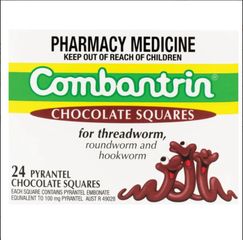 Viên Sò Combantrin Socola Hỗ Trợ Sức Khỏe Đường Ruột - Thực Phẩm Chức Năng Cho Trẻ Em và Người Lớn - 24 Thanh