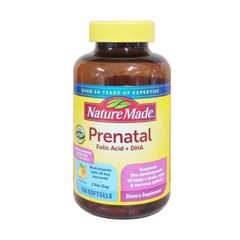 Vitamin Tổng Hợp Bầu Mỹ Nature Made 150 Viên - Hỗ Trợ Sức Khỏe Mẹ Bầu và Phát Triển Thai Nhi