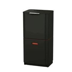 Thùng Rác 2 Ngăn Joseph Joseph 30106 Totem Max 60L Màu Đen Carbon - Thiết Kế Sang Trọng, Đa Dụng Cho Nội Thất và Chụp Hình Sản Phẩm