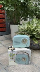 Loa Bluetooth Kiểu Dáng Cổ Điển INTEMPO 2in1 - Đài FM Retro Âm Thanh Chất Lượng, Kết Nối Dễ Dàng, Thiết Kế Vintage Thời Trang