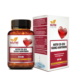 Viên Uống Bổ Tim New Zealand Nutri CO-Q10 160mg - Hỗ Trợ Sức Khỏe Tim Mạch, 30 Viên, Hàm lượng CoQ10 160mg cao, Giúp Cải Thiện Trao Đổi Chất