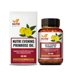 Viên Uống Bổ Sung Nội Tiết Nutri Evening Primrose Oil 60 Viên - Hỗ Trợ Cân Bằng Nội Tiết Tố Phụ Nữ, Dầu Hoa Anh Thảo Nhập Khẩu New Zealand