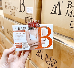 Viên Uống Nở Ngực, Mông B-Up Miracle 60 Viên - Tăng Estrogen, Làm Đẹp Da, Hỗ Trợ Quyến Rũ Tự Nhiên, Sản Phẩm Nhật Bản Chính Hãng