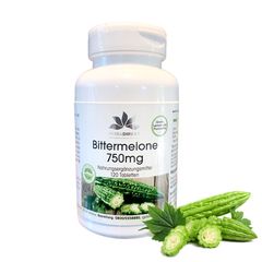 Viên uống mướp đắng Herbadirekt Bittermelone 750mg Đức 120 viên