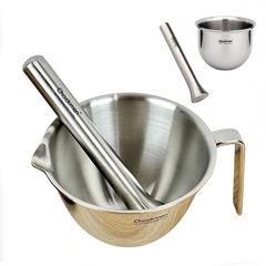 Bộ cối giã, nghiền CHOCKMEN Inox Đa năng