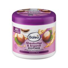 Kem Dưỡng Thể Balea 500ml - Body Lotion Dưỡng Trắng Da Sheabutter & Arganöl, Mùi Thơm Mát, Dưỡng Ẩm, Từ Đức