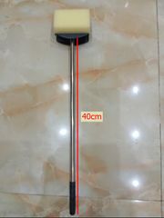 Cây Cọ Rửa Vệ Sinh Hồ Cá Thủy Sinh Dài 45cm - INOX Chất Lượng Cao Chuyên Dụng Cho Bể Cá Cảnh, Đồ Dùng Hỗ Trợ Vệ Sinh