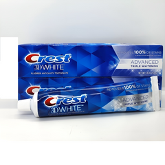 Kem Đánh Răng  Crest 3D White Advanced 158Gr - Mỹ