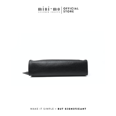 Túi Đeo Chéo MINI-MO M-YTHICAL Da Bò Black Patent Cao Cấp, Phong Cách Trẻ Trung Hiện Đại. SBAG-03