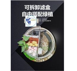 Bộ Lọc Thác Jeneca YL1, YL3, YL5 cho Bể Thủy Tinh Tròn - Máy Lọc Nước 3 trong 1, Thích Hợp Hồ Cá Mini