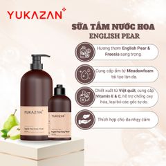 Sữa Tắm Cấp Ẩm Yukazan Hương Nước Hoa English Pear & Freesia 1000ml