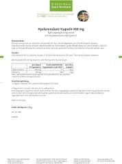Viên uống cấp nước đẹp da Hyarulonsaure Sanct Bernhard 120 viên Đức