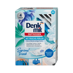 Túi Thơm Denkmit 4 Gói - Khử Mùi, Chống Ẩm Mốc, Duy Trì Hương Thơm 8 Tuần - Sản Phẩm Chăm Sóc Quần Áo Xuất Xứ Đức