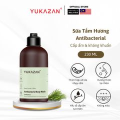 Sữa Tắm Dưỡng Ẩm Kháng Khuẩn Yukazan Hương Nước Hoa 230ml