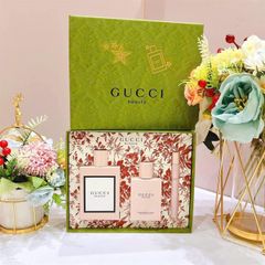 Set nước hoa  GUCCI BLOOM EDP 100ML + 10ML + BODY LOTION 100ML