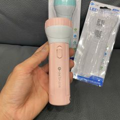 Đèn Pin Tích Điện Siêu Sáng QIAO YU - Nhỏ Gọn, Dễ Mang Theo, Chống Nước, Kèm Đèn Kim Loại - Lý Tưởng Cho Dã Ngoại và Cúp Điện