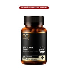 Viên uống hỗ trợ Gút Go Celery 16,000 - 60 viên giảm đau, giảm acid uric, cải thiện sức khỏe cho người bị gút