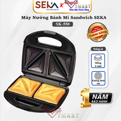Máy Nướng Bánh Mì Sandwich SEKA SK-550 - Hàng Chính Hãng Bảo Hành 1 năm