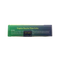 Viên uống Vegtin Xuyên Tâm Liên - Giảm Ho, Đờm hộp 20 viên