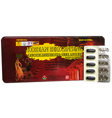 Viên đạm tổng hợp Hàn Quốc Hồng Sâm, Nhung Hươu, Nấm Linh Chi 120 viên - Tăng cường sức khỏe và miễn dịch cho mọi đối tượng