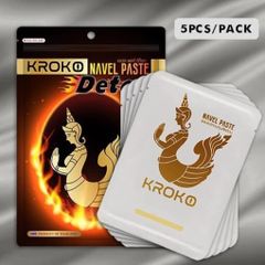 Miếng Dán Tan Mỡ Bụng Kroko Navel Paste - Sản Phẩm Giảm Mỡ Bụng, Đùi, Tay Thái Lan - Hiệu Quả Nhanh Chóng 5 Miếng