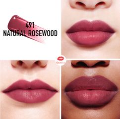 Son Dior Addict 491 Lip Tint - Hồng Nâu Sang Trọng, Dưỡng Môi Tự Nhiên, Xu Hướng Thời Trang, Quà Tặng Lý Tưởng
