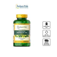 Tinh Dầu Hoa Anh Thảo Evening Primrose Oil 1300mg - Cân Bằng Nội Tiết Tố Nữ, 120 Viên Hỗ Trợ Làm Đẹp, Duy Trì Tuổi Xuân