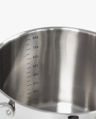 Bộ nồi inox Ciwete 6 món - 2 chảo chống dính, 1 quánh, 2 nồi chất liệu inox 304 an toàn sức khỏe, thích hợp mọi loại bếp