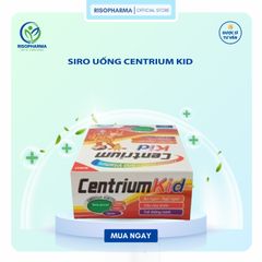 Siro Uống Centrium Kid Hỗ Trợ Ăn Ngon, Tiêu Hóa Khỏe, Phát Triển Trí Tuệ Cho Trẻ (20 Ống) - Vitamin Tổng Hợp Cho Bé