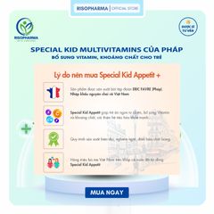 Siro Đa Vitamin Eric Favre Nhập Khẩu Pháp - Bổ Sung Vitamin và Khoáng Chất Tăng Cường Sức Đề Kháng Cho Trẻ Em 125ml
