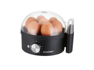 Máy Luộc Trứng Silvercrest 450W - Nấu Trứng Nhanh, Giữ Nóng Lâu, Điều Chỉnh Độ Chín, Tối Đa 7 Quả, Thiết Kế Hiện Đại