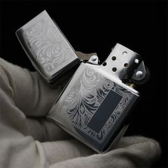 Bật Lửa Zippo 352 Venetian Chrome - Bật Lửa Mạ Chrome Hoa Văn Ý, Quà Tặng Độc Đáo, Khắc Tên Tinh Xảo