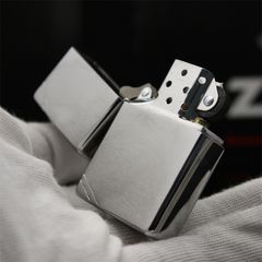 Bật Lửa Zippo 230 - Chất liệu Chrome Brushed Vintage 1937, Thiết Kế Cổ Điển, Hộp Quà Tặng, Bảo Hành Trọn Đời