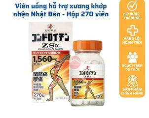 Viên uống bổ xương khớp ZS 1560mg chính hãng Nhật Bản - Hỗ trợ sức khỏe xương khớp hiệu quả, 270 viên