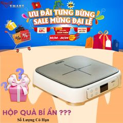 Bếp Từ Đơn Haatz HIS819 (CIM260) Màn Hình Led, 2100W Mặt Kính Ceramic, 9 Mức Nhiệt, Hẹn Giờ - Hàng Chính Hãng