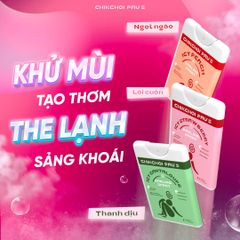 Xịt thơm cơ thể CHIKCHOI PAU'S hương trái cây nhiệt đới mát lạnh 20ml - Tự tin tỏa sáng với 11 mùi hoa quả tự nhiên