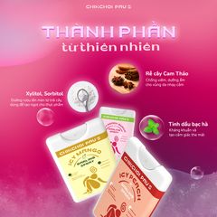 Xịt thơm cơ thể CHIKCHOI PAU'S hương trái cây nhiệt đới mát lạnh 20ml - Tự tin tỏa sáng với 11 mùi hoa quả tự nhiên
