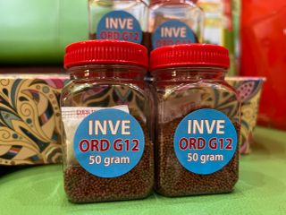 Cám Thái INVE G8 G12 - Thức ăn dinh dưỡng cho cá bảy màu, thủy sinh, tôm tép cảnh, hỗ trợ lên màu và sức khỏe, 50g