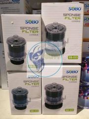 Lọc Vi Sinh Sobo SB-333/SB-533 - Lọc Bio Nhiều Ngăn Cho Hồ Cá Cảnh, Chất Liệu Mica Siêu Trong, Dễ Sử Dụng