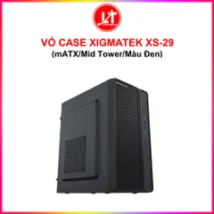 Vỏ case XIGMATEK XS-29 (mATX/Mid Tower/Màu Đen)