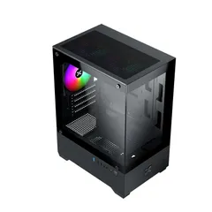 Vỏ case XIGMATEK VIEW II 3F Black (mATX/ 3 fan)