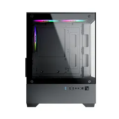 Vỏ case XIGMATEK VIEW II 3F Black (mATX/ 3 fan)