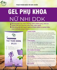 Gel Nữ Nhi Ddk - Giải Pháp Giảm Ngứa, Khó Chịu Vùng Kín, Hỗ Trợ Phục Hồi Sức Khỏe Nữ Giới, Chống Tái Phát Viêm Nhiễm