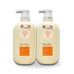 Cặp Dầu Gội Xả Biotin Collagen Voudioty Vàng 500ml Phục Hồi Tóc, Ngăn Gãy Rụng