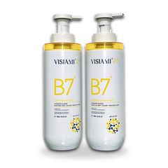 Bộ Dầu Gội Xả Visiami Biotin B7 Nhuỵ Hoa Nghệ Tây Saffron 780ml
