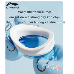 Kính Bơi Trẻ Em LI-NING Chống Nước Chống Sương Mù - Góc Nhìn Rộng, Kèm Nút Bịt Tai, Dành Cho Trẻ Từ 3-10 Tuổi, Mẫu LNJV246