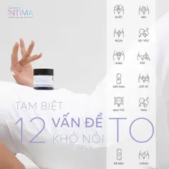 Men Vi Sinh Lactobact Intima 30 Viên - Hỗ Trợ Sức Khỏe Vùng Kín, Giảm Viêm Nhiễm Và Nấm Ngứa, Cân Bằng pH Tự Nhiên