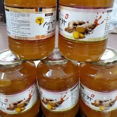 Mật ong Gừng, Chanh, Sâm Masilraon Hàn Quốc