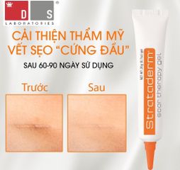 Gel Xoá Sẹo Strataderm Thụy Sĩ - Điều Trị Sẹo Lồi, Sẹo Lõm, Sẹo Thâm, Giảm Đỏ Da và Ngăn Ngừa Sẹo Mới
