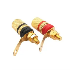 HCM-Set 4 Phích Cắm Bắp Chuối 4mm - Phụ Kiện Âm Thanh Chất Lượng Cao, Kết Nối Linh Hoạt và Ổn Định cho Thiết Bị Giải Trí